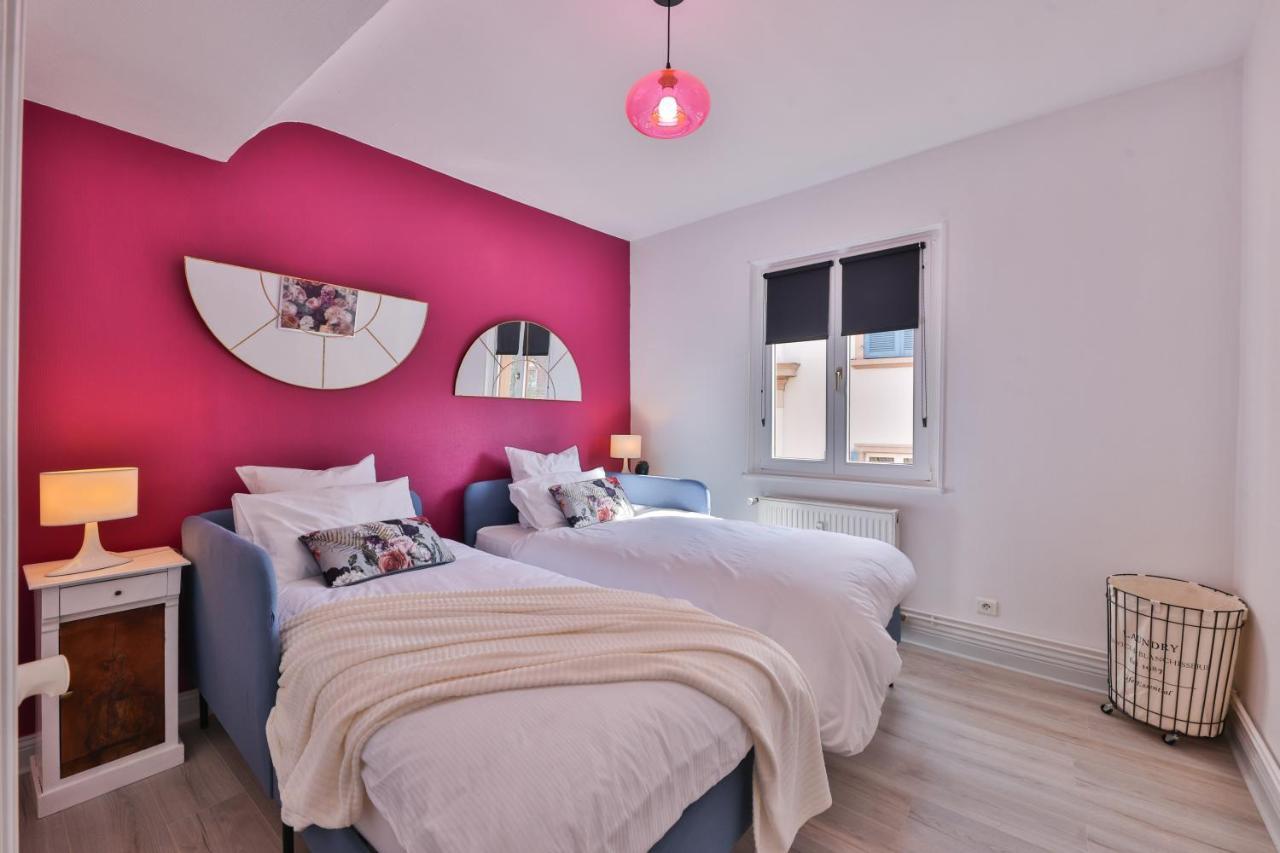 Le Moderne Vintage Hyper Centre,3 Chambres, Neuf Au Calme, 3 Etoiles Munster  Luaran gambar